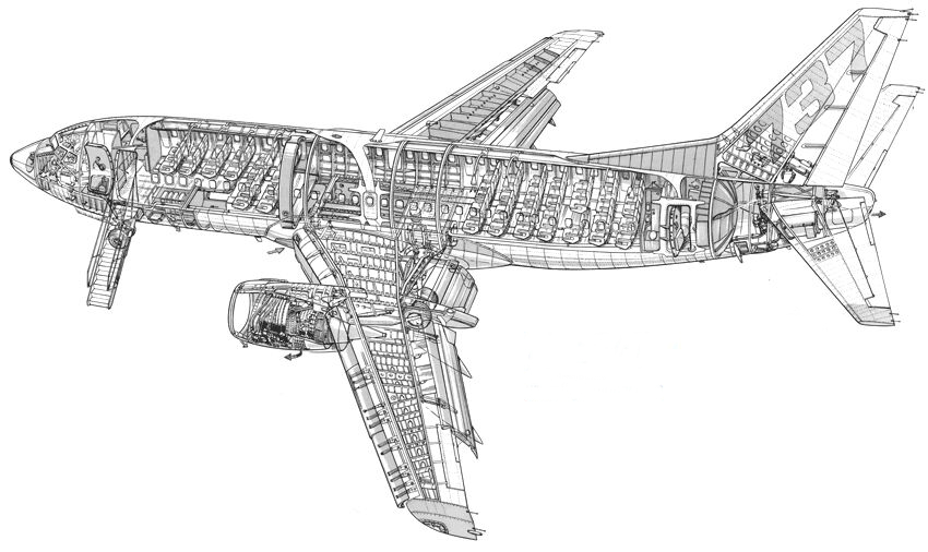 737 structure